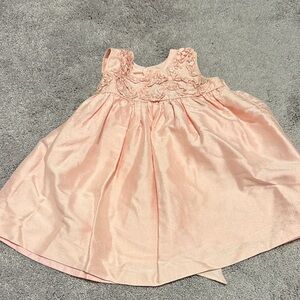 Luli & Me Peach Formal Kids Dress